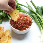 quick easy homemade salsa recipe | onesmithday.com